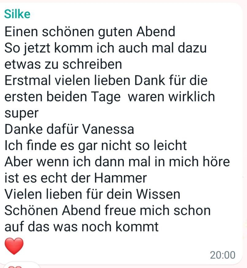 Feedback zur Happy Yourself Challenge mit VASIPA